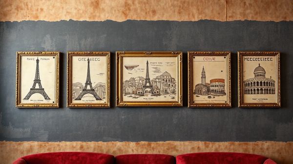 Top 5 affiches vintage de villes pour une déco chic