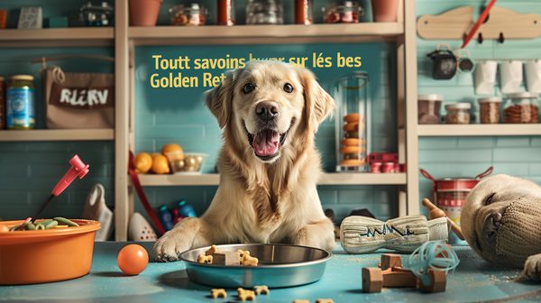 Tout savoir sur les besoins du golden retriever