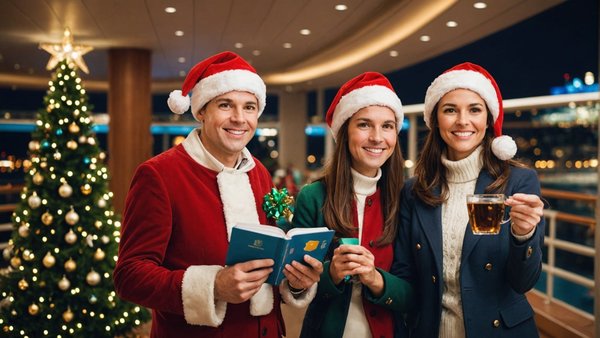 Partir en croisière comme activités de Noël
