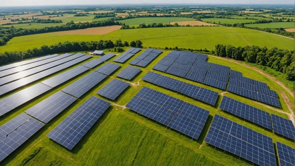 Ferme solaire : transformez vos terres inutilisées en revenus verts